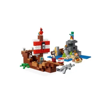 Lego set Minecraft the pirate ship adventure LE21152-1 Lego set Minecraft the pirate ship adventure LE21152-1